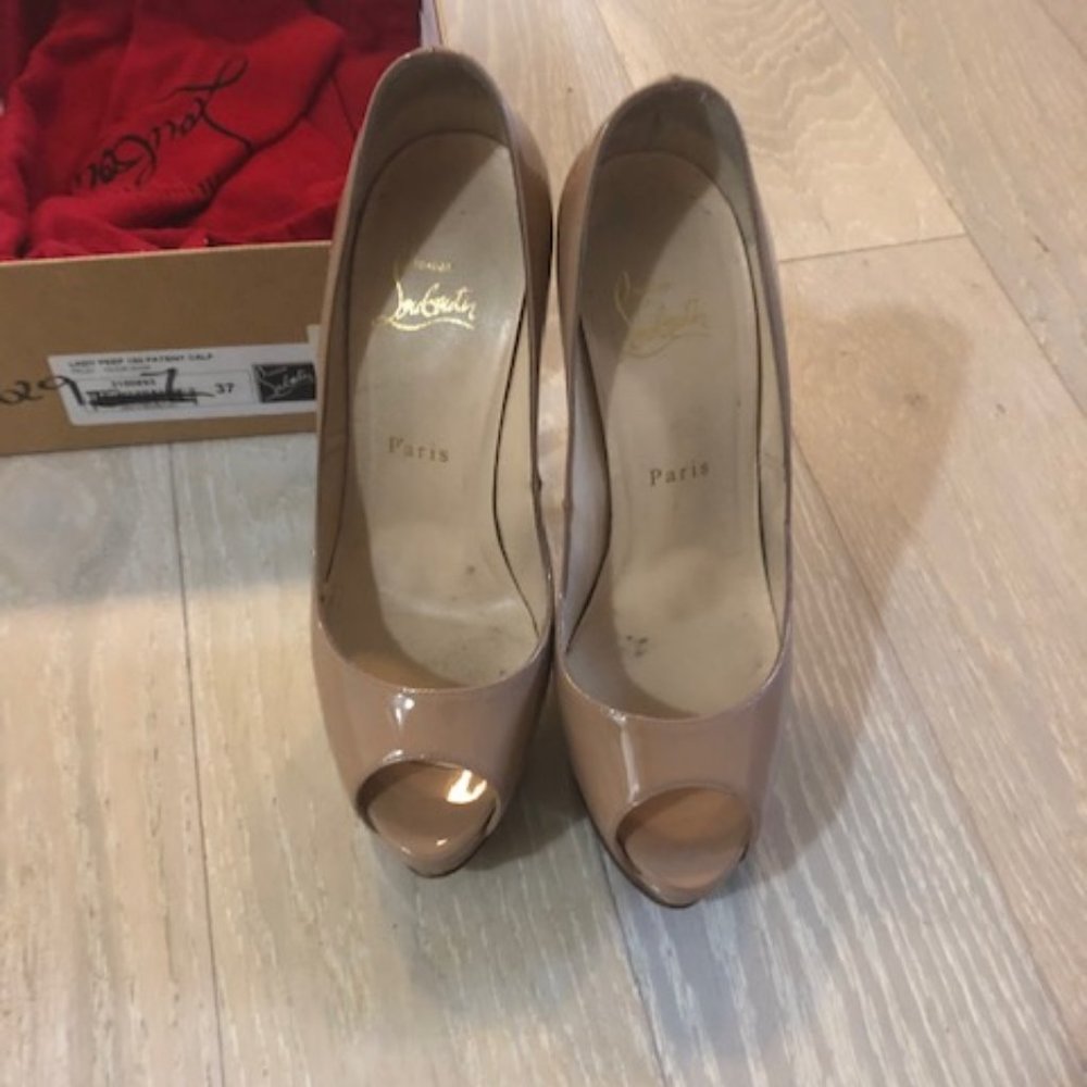 Christian Louboutin lady peep, 37